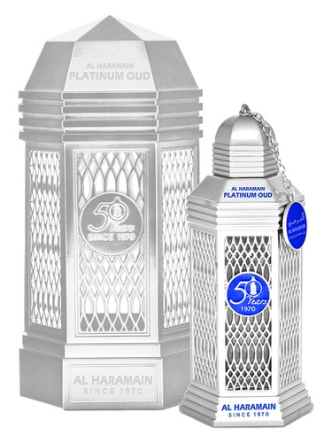 50 Years Platinum Oud Al Haramain Perfumes