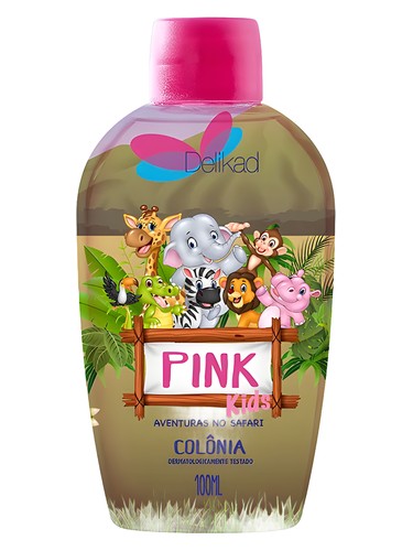 Aventuras no Safari Pink Kids Delikad