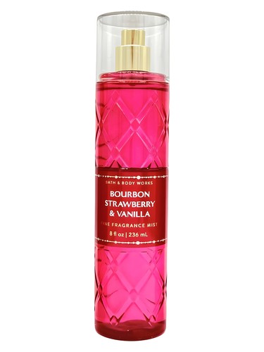Bourbon Strawberry & Vanilla Bath & Body Works