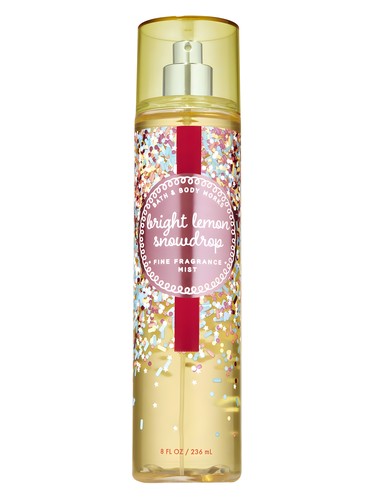 Bright Lemon Snowdrop Bath & Body Works