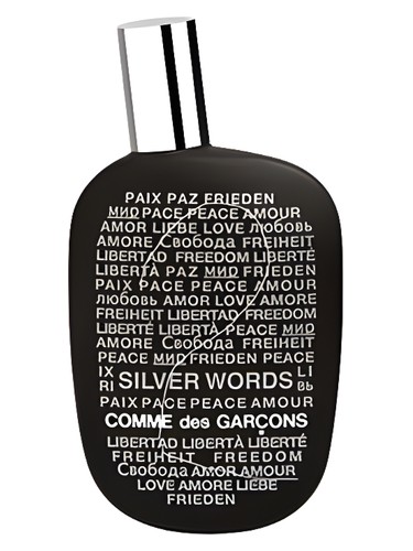Comme des Garcons 2 Silver Words Comme des Garcons