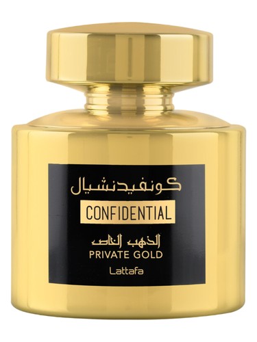 Confidential Private Gold Lattafa Perfumes