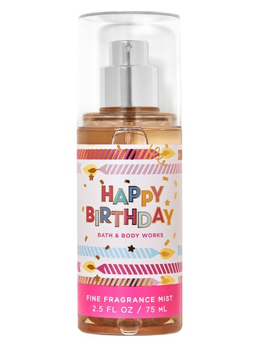 Happy Birthday Frosted Vanilla Bath & Body Works