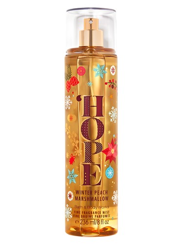 Hope Winter Peach Marshmallow Bath & Body Works